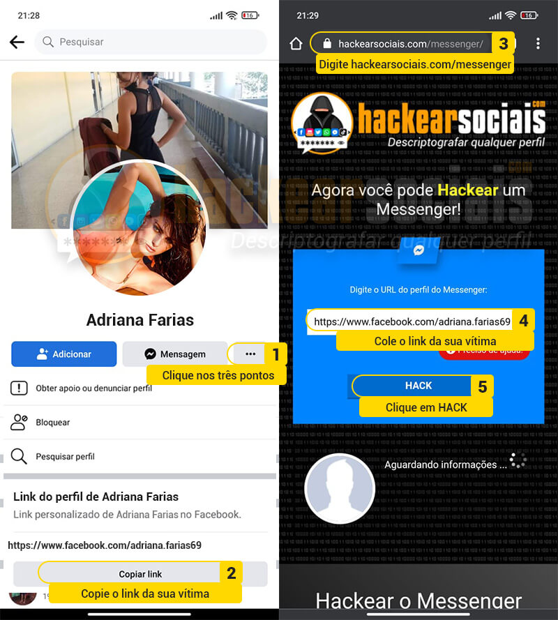 Hack Messenger Easy