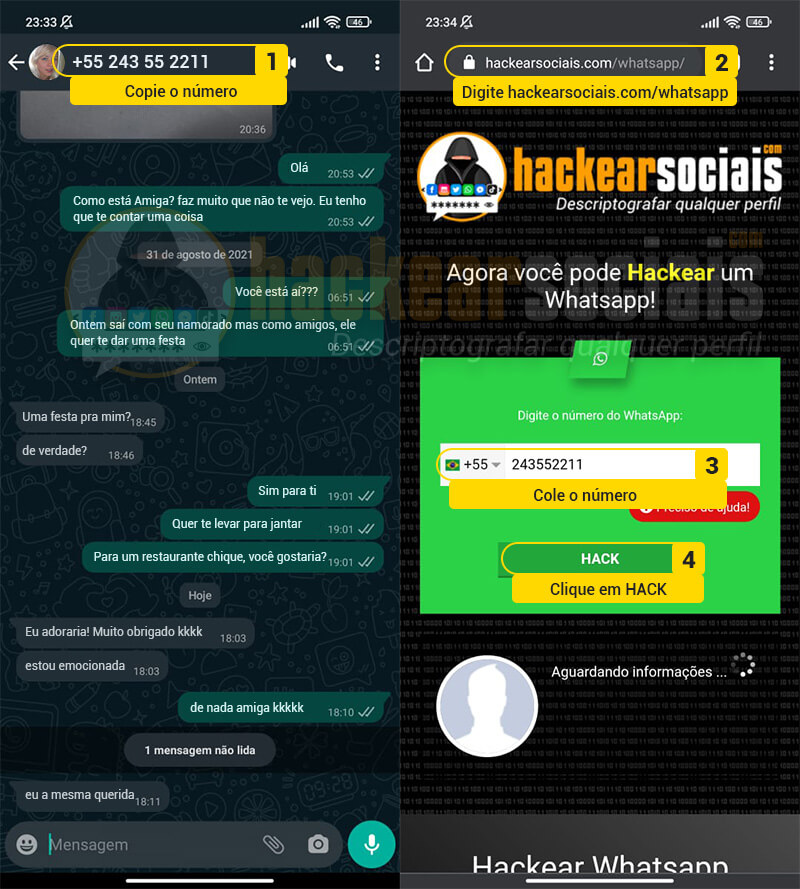 👉 Como Hackear Um Whatsapp 🕵
